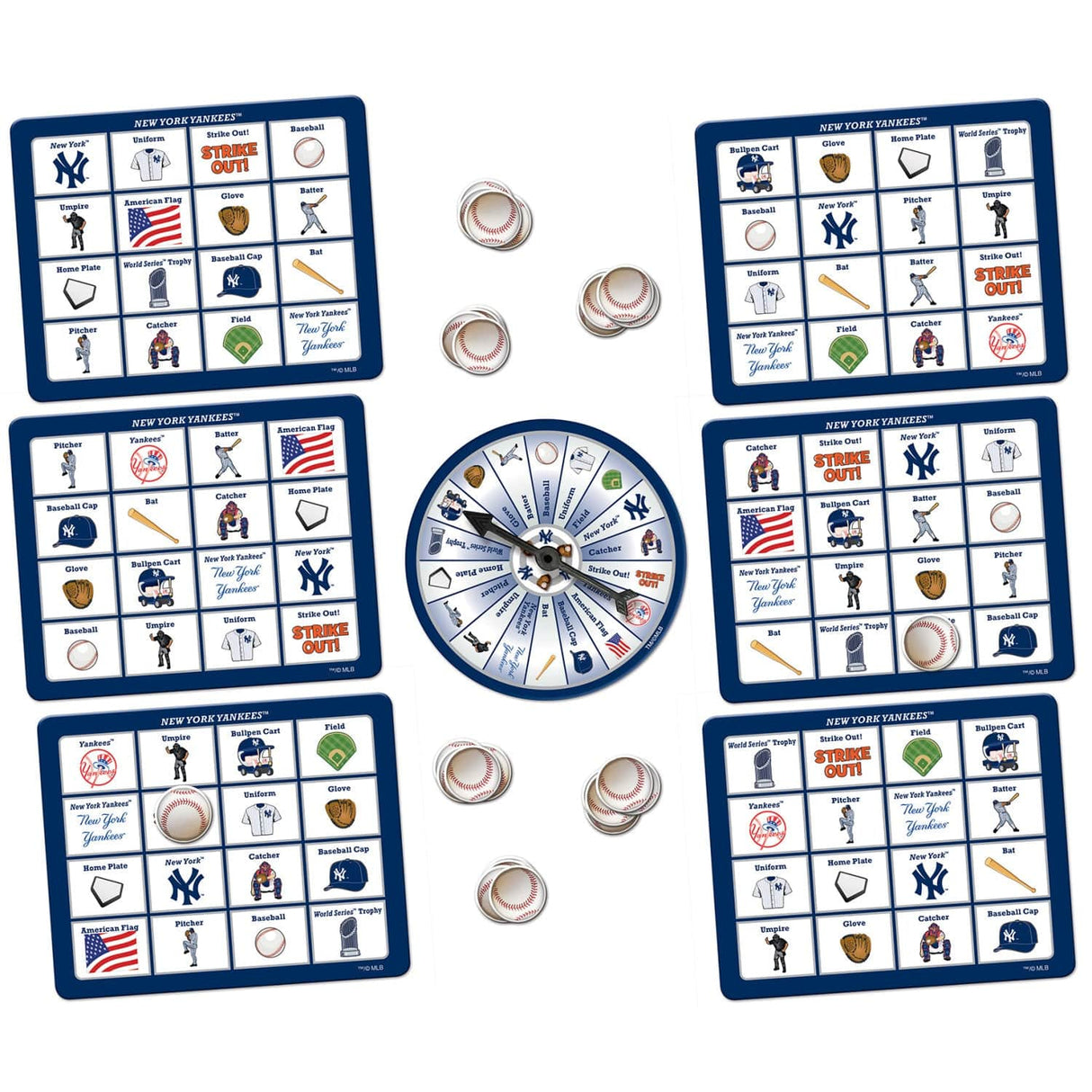 New York Yankees MLB Bingo Game