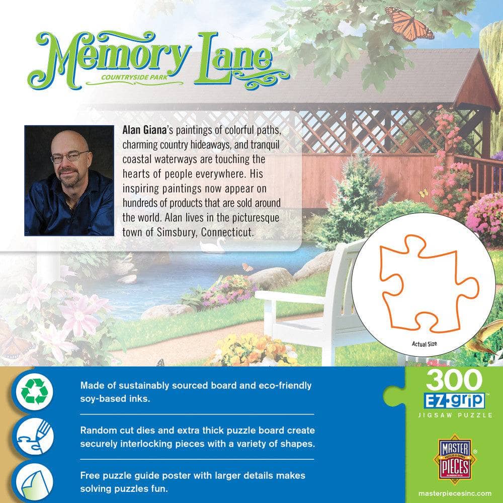 Memory Lane - Countryside Park 300 Piece EZ Grip Jigsaw Puzzle