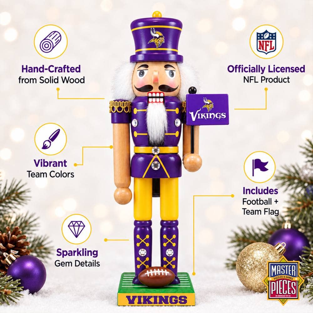 Minnesota Vikings - Collectible Nutcracker
