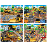 CAT 100 Piece Jigsaw Puzzles 4-Pack