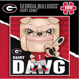 Hairy Dawg - Georgia Bulldogs Mascot 100 Piece Jigsaw Puzzle