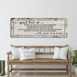 Song wall decor, Hillsong, spirit lead me canvas print, inspirational wall decor, worship song sign, worship song decor, Christian decor