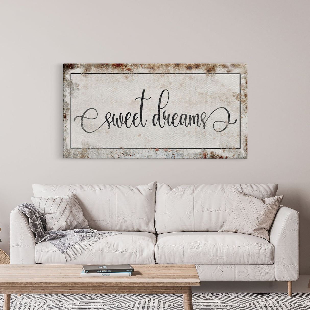 Sweet Dreams, Master bedroom sign for over bed, master bedroom wall decor, wall art for bedroom wall, sweet dreams canvas print, guest room