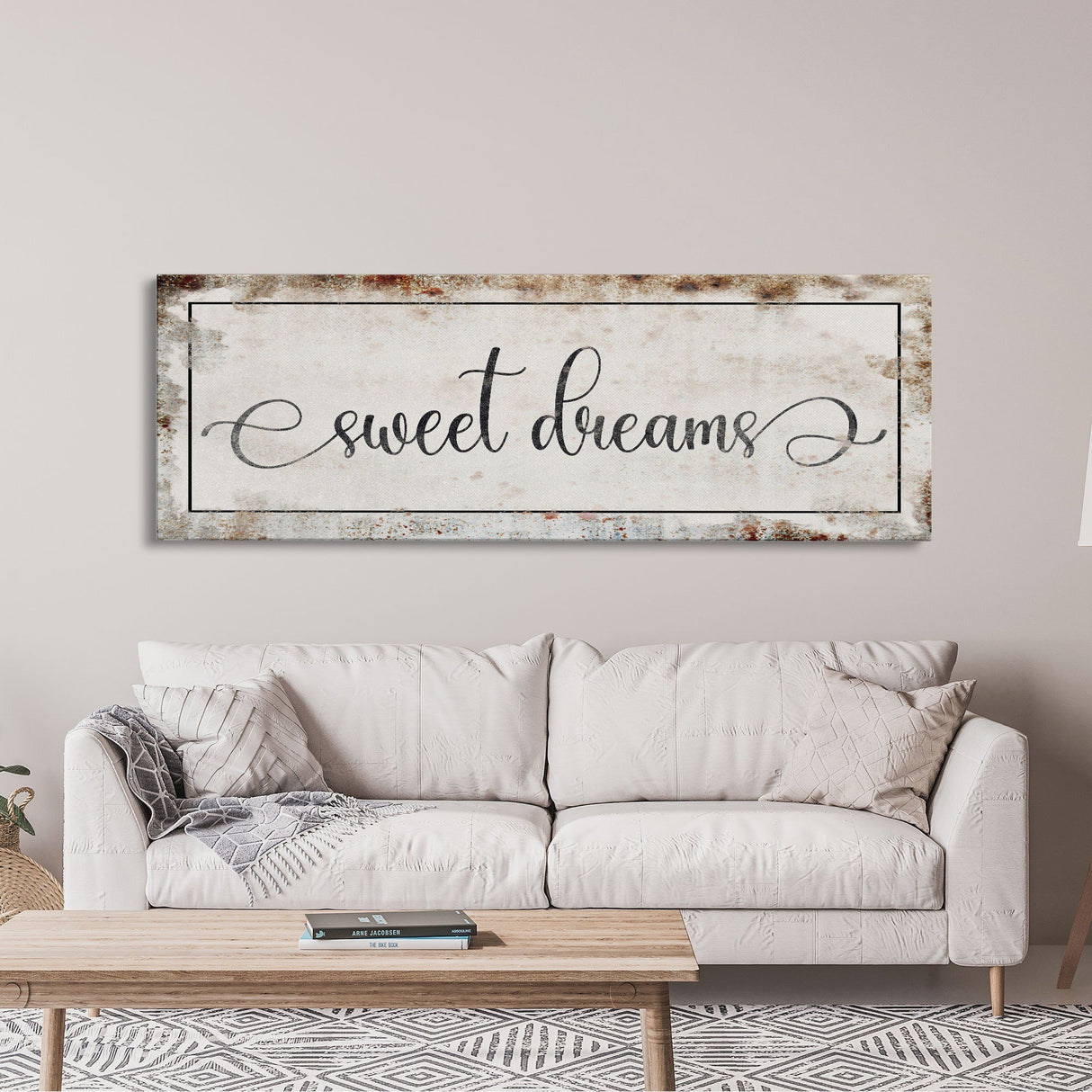 Sweet Dreams, Master bedroom sign for over bed, master bedroom wall decor, wall art for bedroom wall, sweet dreams canvas print, guest room