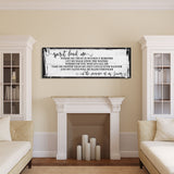 Song wall decor, Hillsong, spirit lead me canvas print, inspirational wall decor, worship song sign, worship song decor, Christian decor