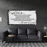 Song wall decor, Hillsong, spirit lead me canvas print, inspirational wall decor, worship song sign, worship song decor, Christian decor