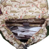 Disney Fort Wilderness Campground Mickey Patches Canvas Loungefly Backpack