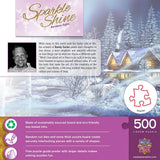Sparkle & Shine - Northern Lights 500 Piece Glitter Jigsaw Puzzle