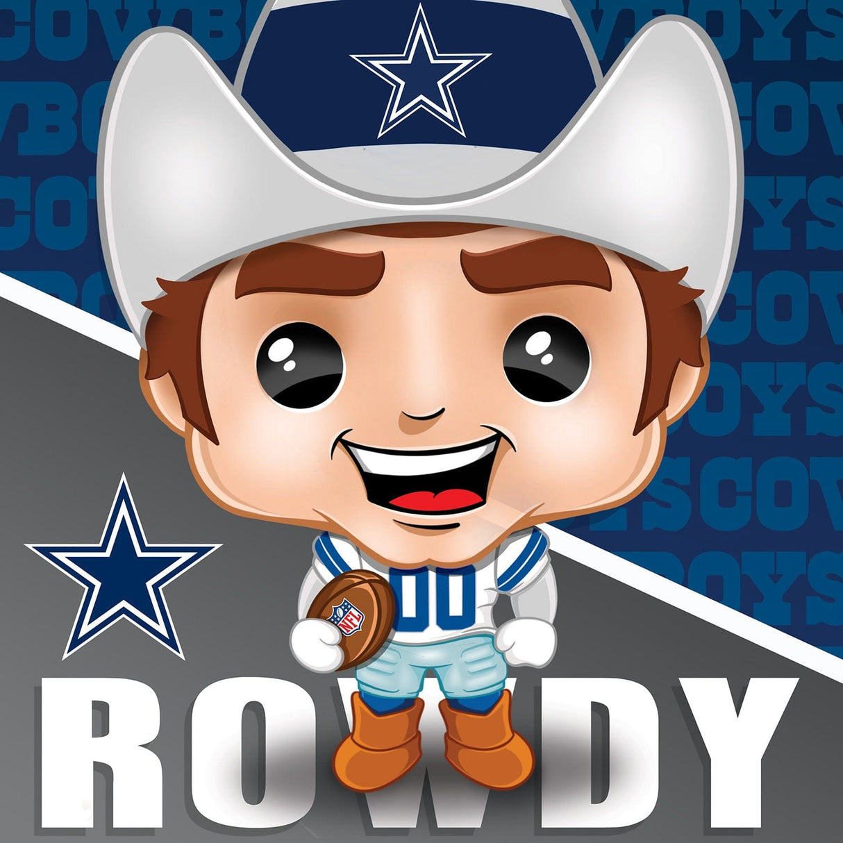 Dallas Cowboys - NFL Mascot 100 Piece Jigsaw Puzzle