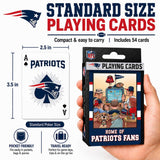 New England Patriots Fan Deck Playing Cards - 54 Card Deck