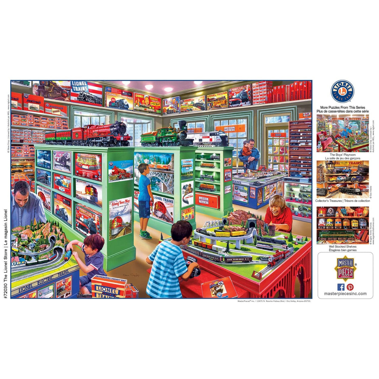 Lionel Trains - The Lionel Store 1000 Piece Jigsaw Puzzle