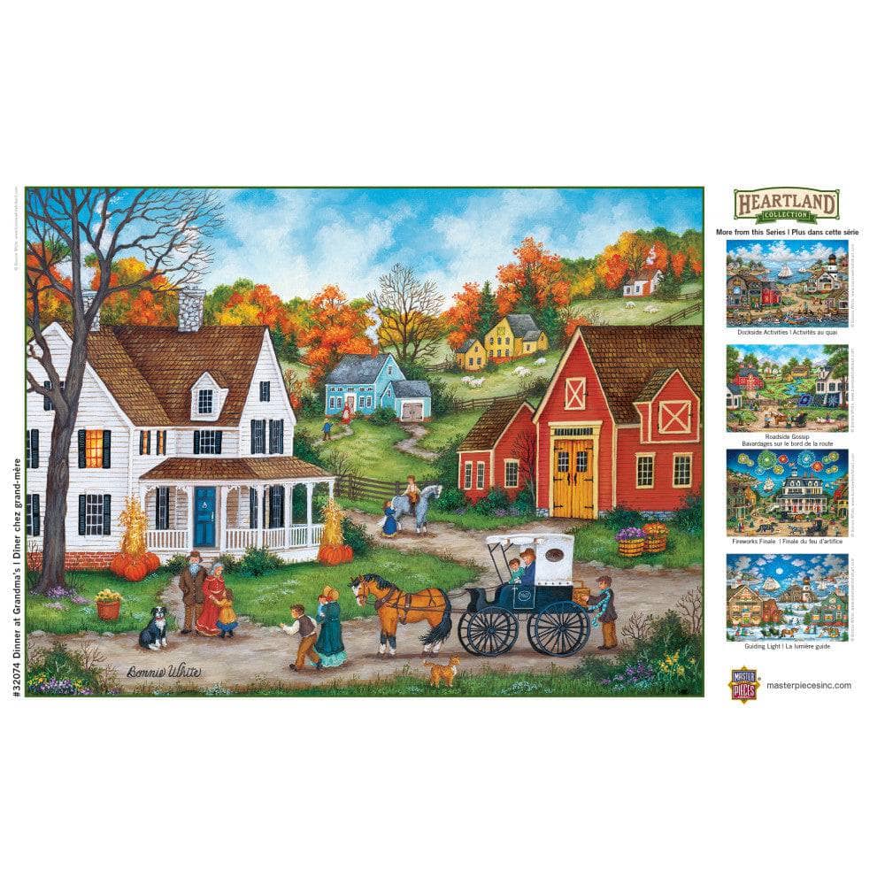 Heartland - Dinner at Grandmas 550 Piece Jigsaw Puzzle