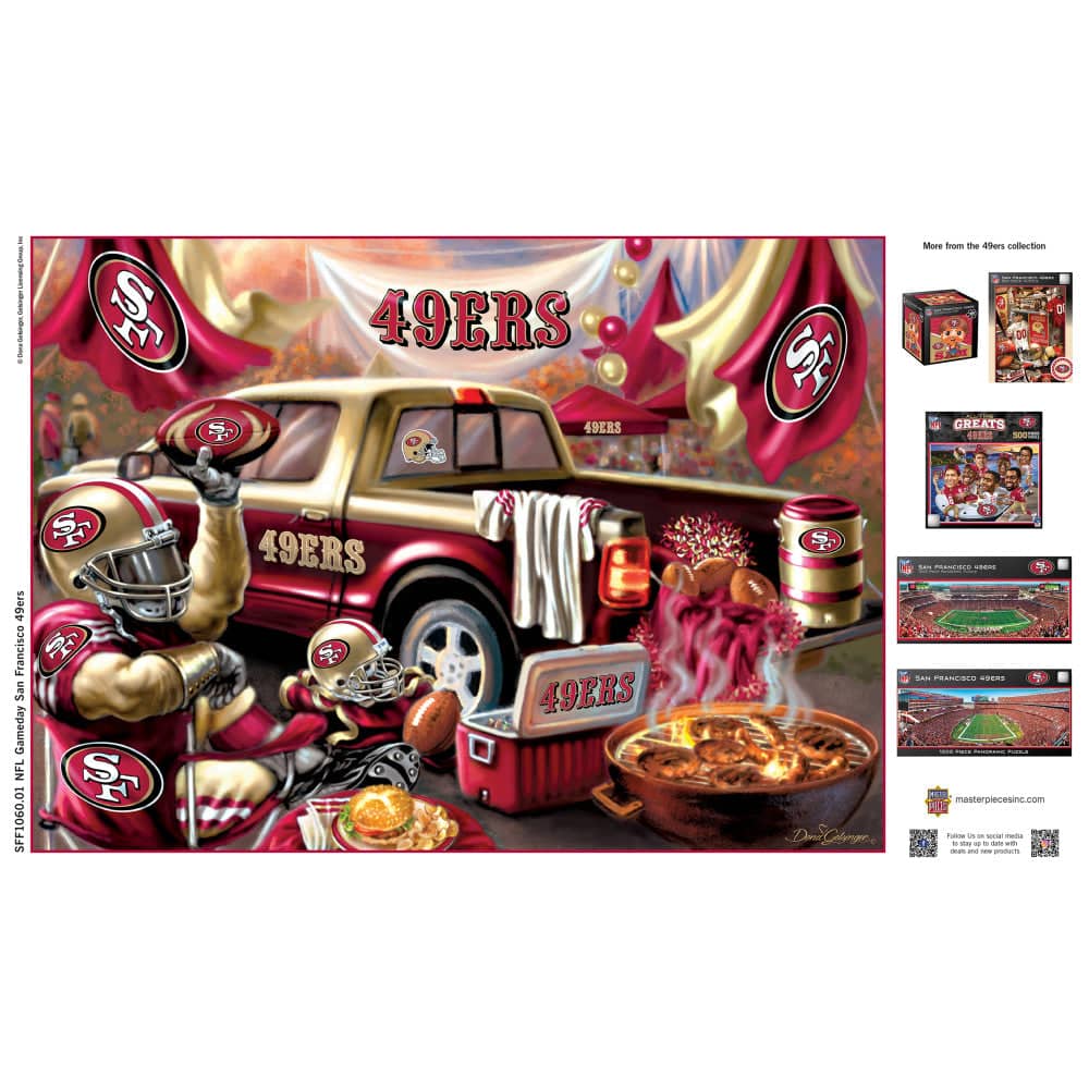 San Francisco 49ers - Gameday 1000 Piece Jigsaw Puzzle