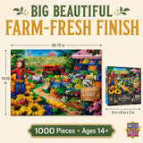Farmer's Market - Fresh Farm Fruit 1000 Piece Jigsaw Puzzle