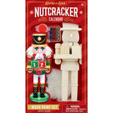 Nutcracker Calendar Wood Paint Set