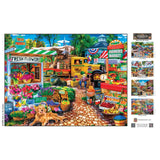 Farmer's Market - Sale on the Square 750 Piece Jigsaw Puzzle