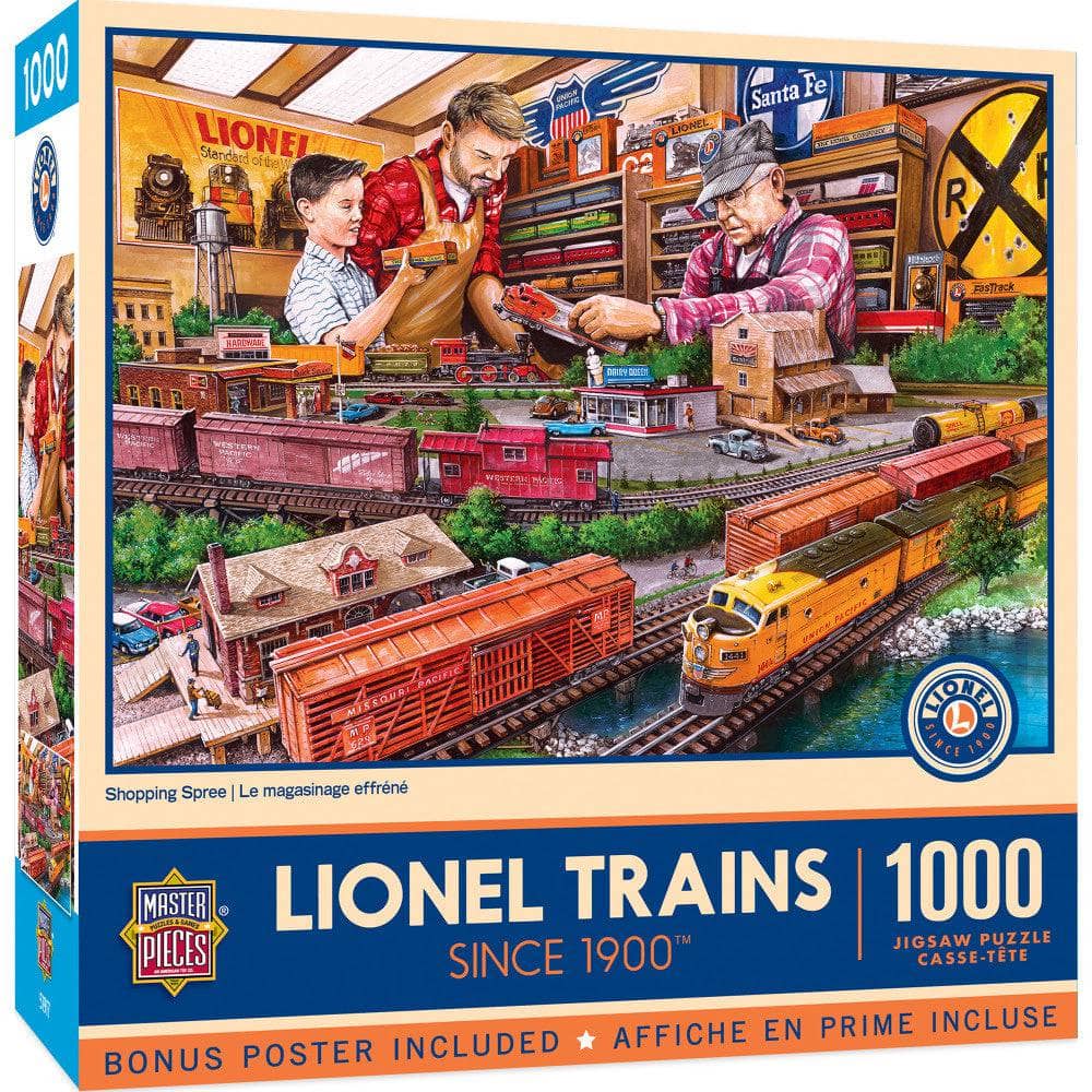 Lionel Trains - Shopping Spree 1000 Piece Jigsaw Puzzle