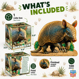Armadillo 100 Piece Shaped Jigsaw Puzzle