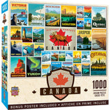 Vintage Posters - O Canada 1000 Piece Jigsaw Puzzle
