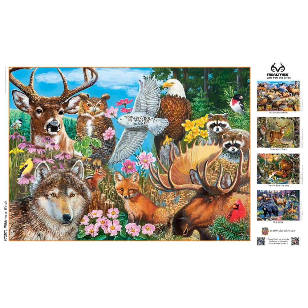 Realtree - Wilderness Watch 1000 Piece Jigsaw Puzzle