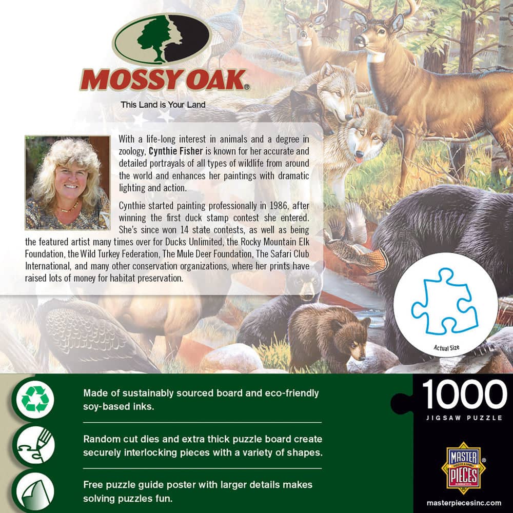 Mossy Oak - This Land is Your Land 1000 Piece Jigsaw Puzzle