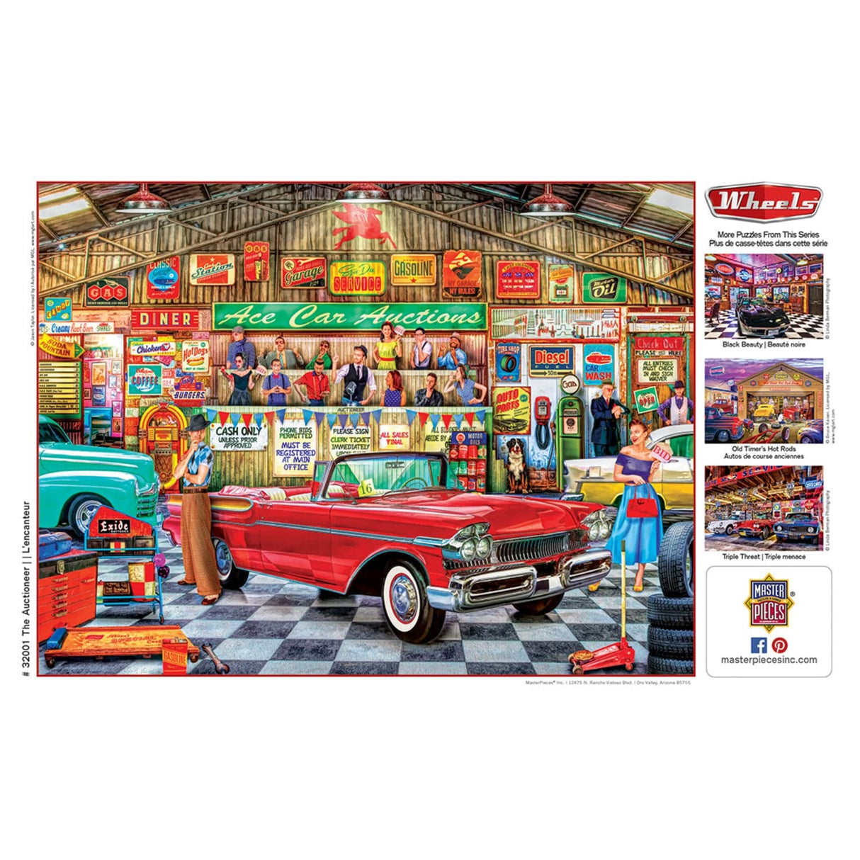 The Auctioneer 750 pc