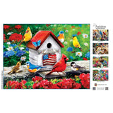 Audubon - An American Birdhouse 300 Piece EZ Grip Jigsaw Puzzle