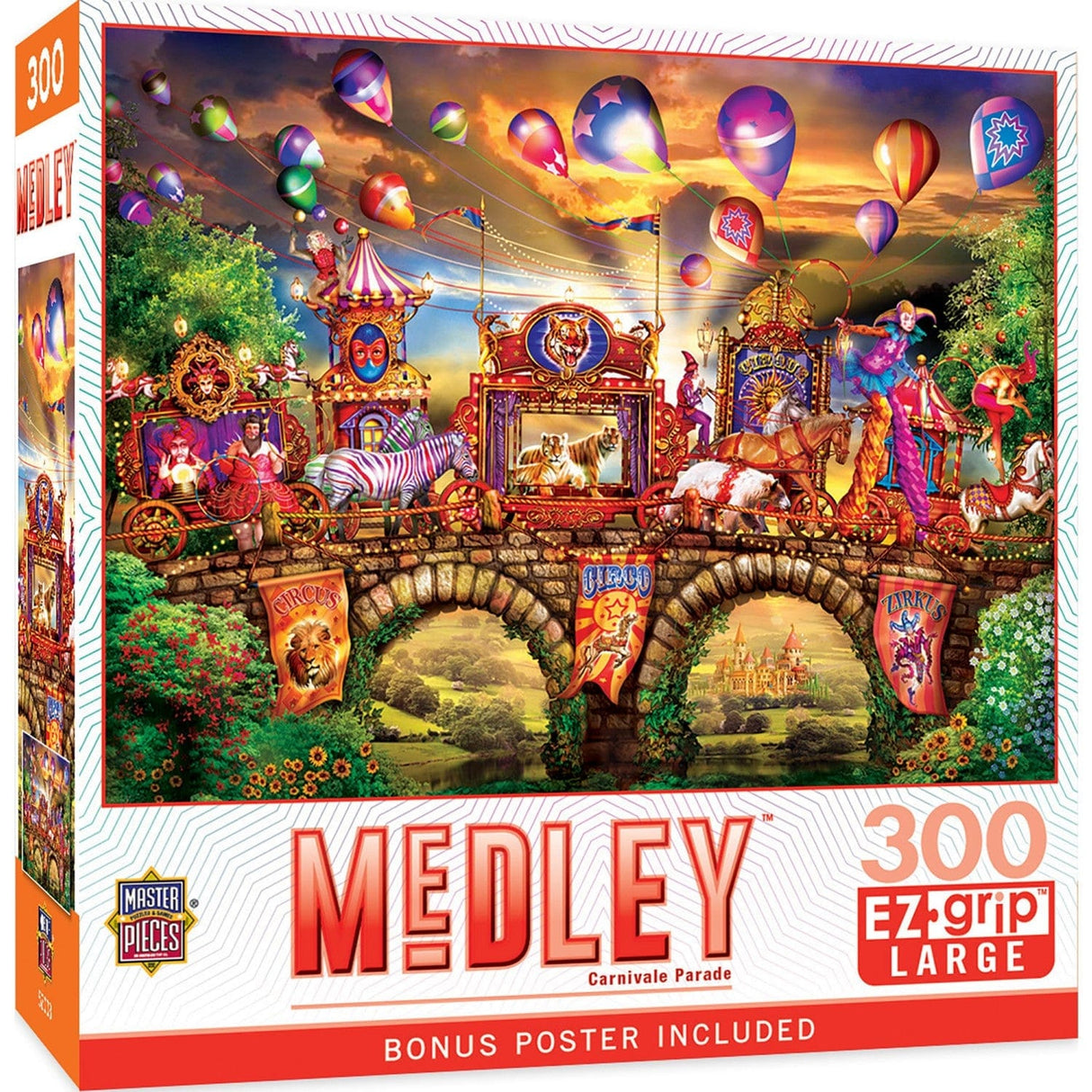 Medley - Carnivale Parade 300 Piece EZ Grip Jigsaw Puzzle