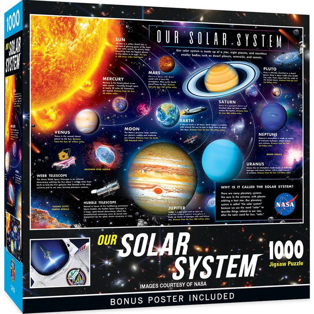 Our Solar System - 1000 Piece Jigsaw Puzzle