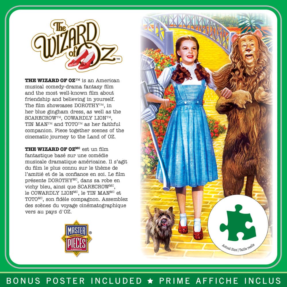 Wizard of Oz - Off to See the Wizard 1000 Piece Jigsaw Puzzle