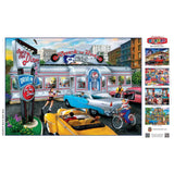 Drive-Ins, Diners & Dives - Rock & Rolla Diner 500 Piece Jigsaw Puzzle