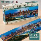 Baltimore, Maryland 1000 Piece Panoramic Jigsaw Puzzle