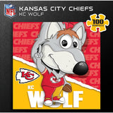 Kansas City Chiefs - NFL Mascot 100 Piece Jigsaw Puzzle