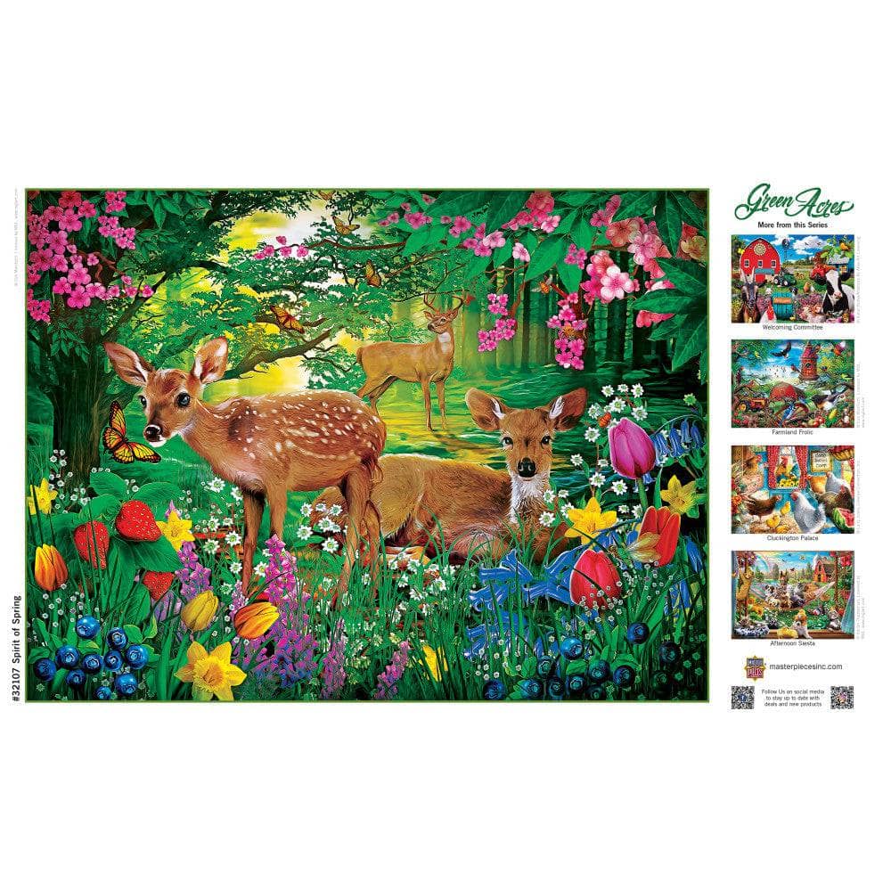 Green Acres - Spirit of Spring 300 Piece EZ Grip Jigsaw Puzzle