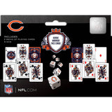 Chicago Bears - 2-Pack Playing Cards & Dice Set