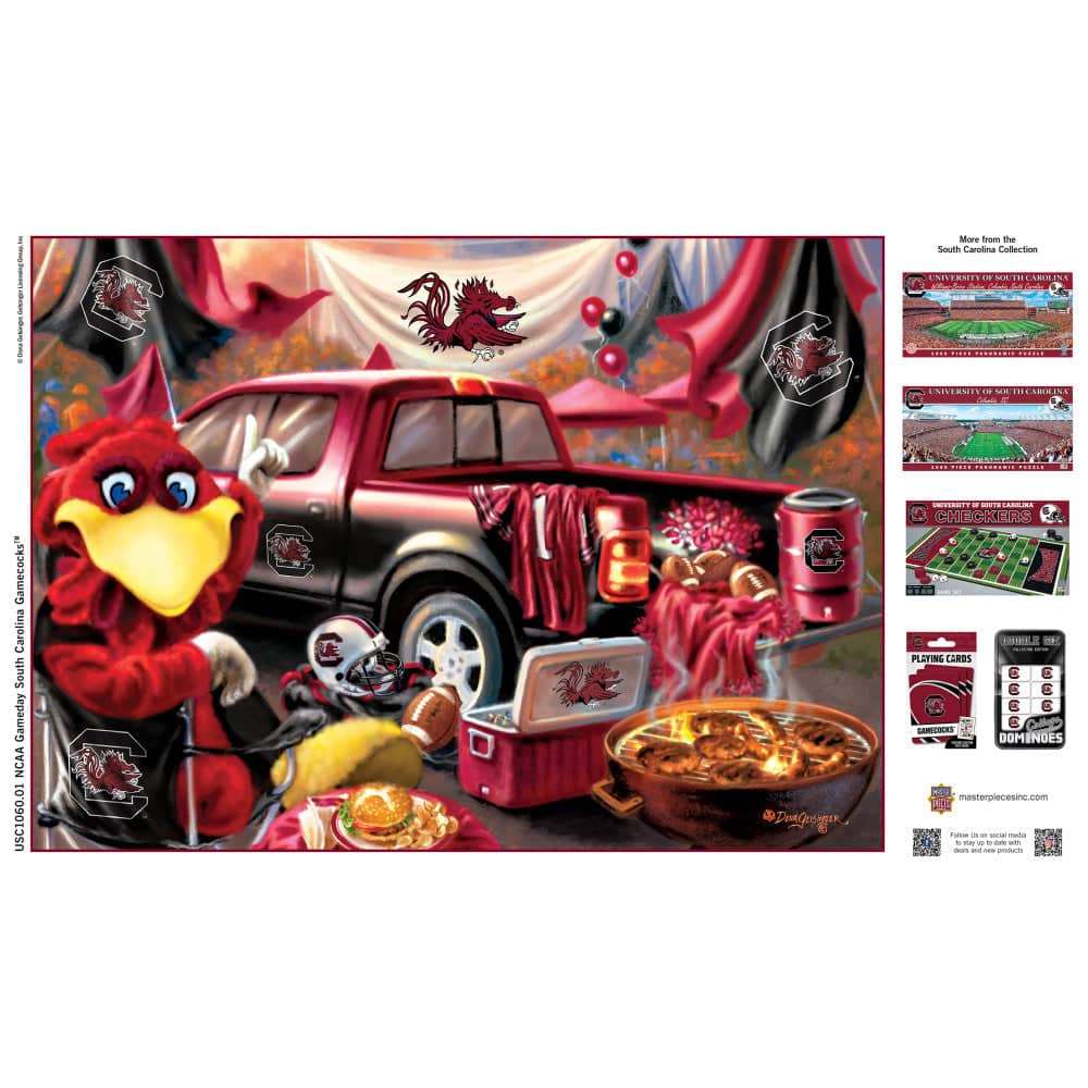 South Carolina Gamecocks - Gameday 1000 Piece Jigsaw Puzzle