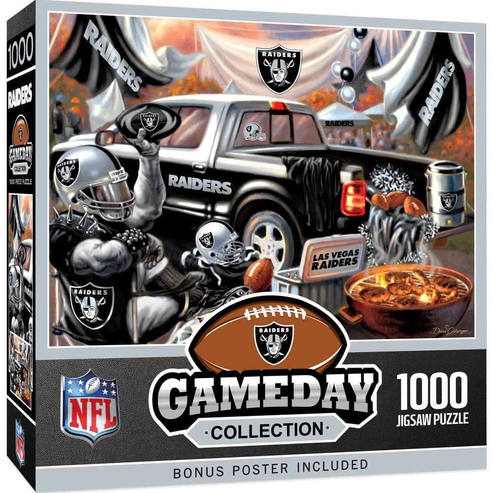 Las Vegas Raiders - Gameday 1000 Piece Jigsaw Puzzle