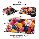 Brilliance - Beautiful Blooms 500 Piece Jigsaw Puzzle