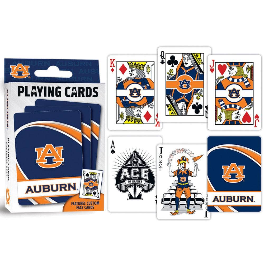 Auburn Tigers Playing Cards - 54 Card Deck