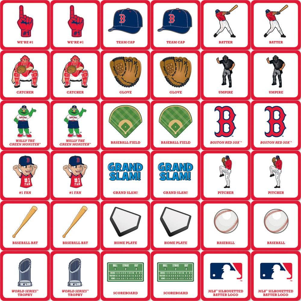 Boston Red Sox Matching Game