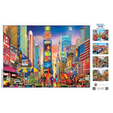 Travel Diary - Broadway, Times Square 500 Piece Jigsaw Puzzle