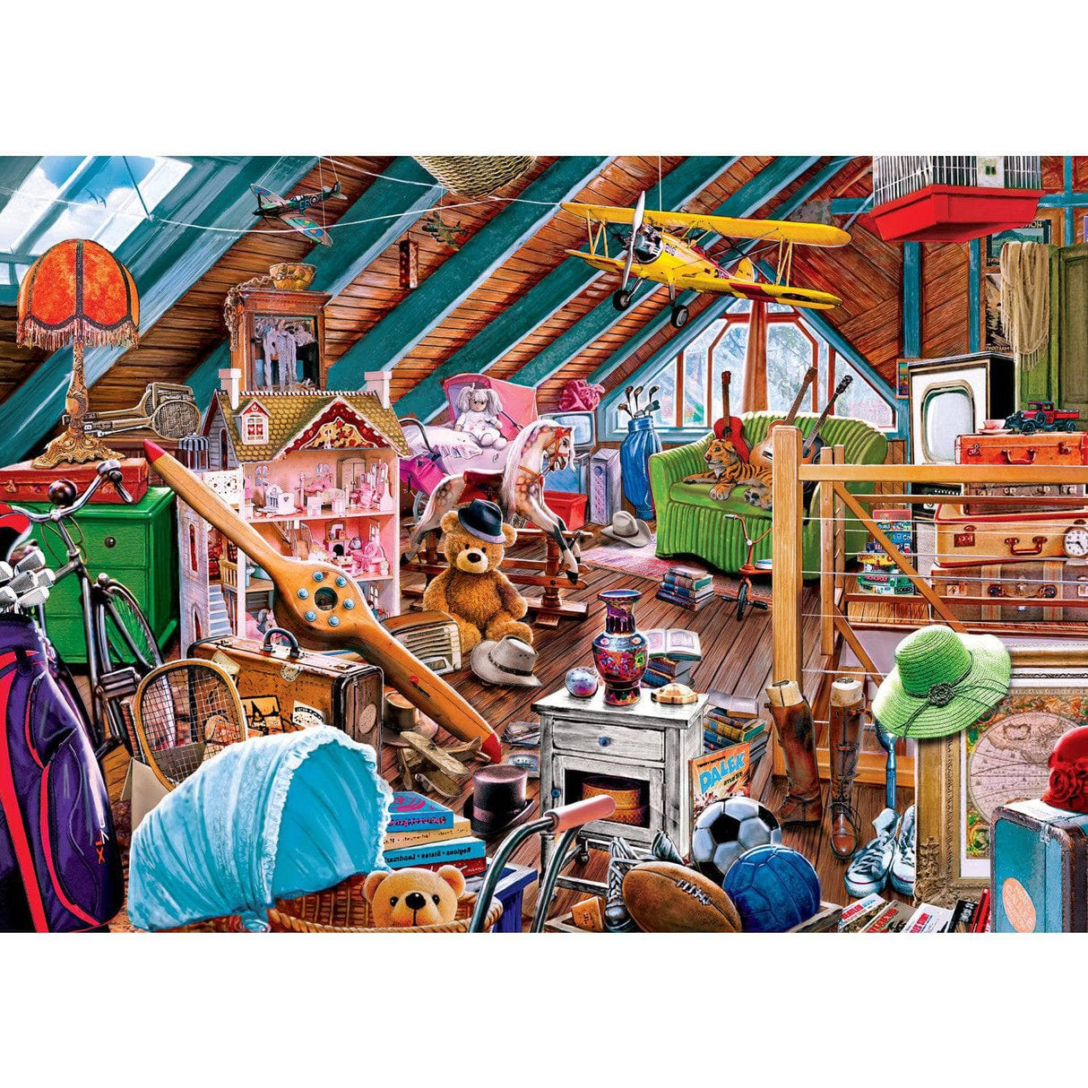 Home Sweet Home - Attic Secrets 500 Piece Jigsaw Puzzle