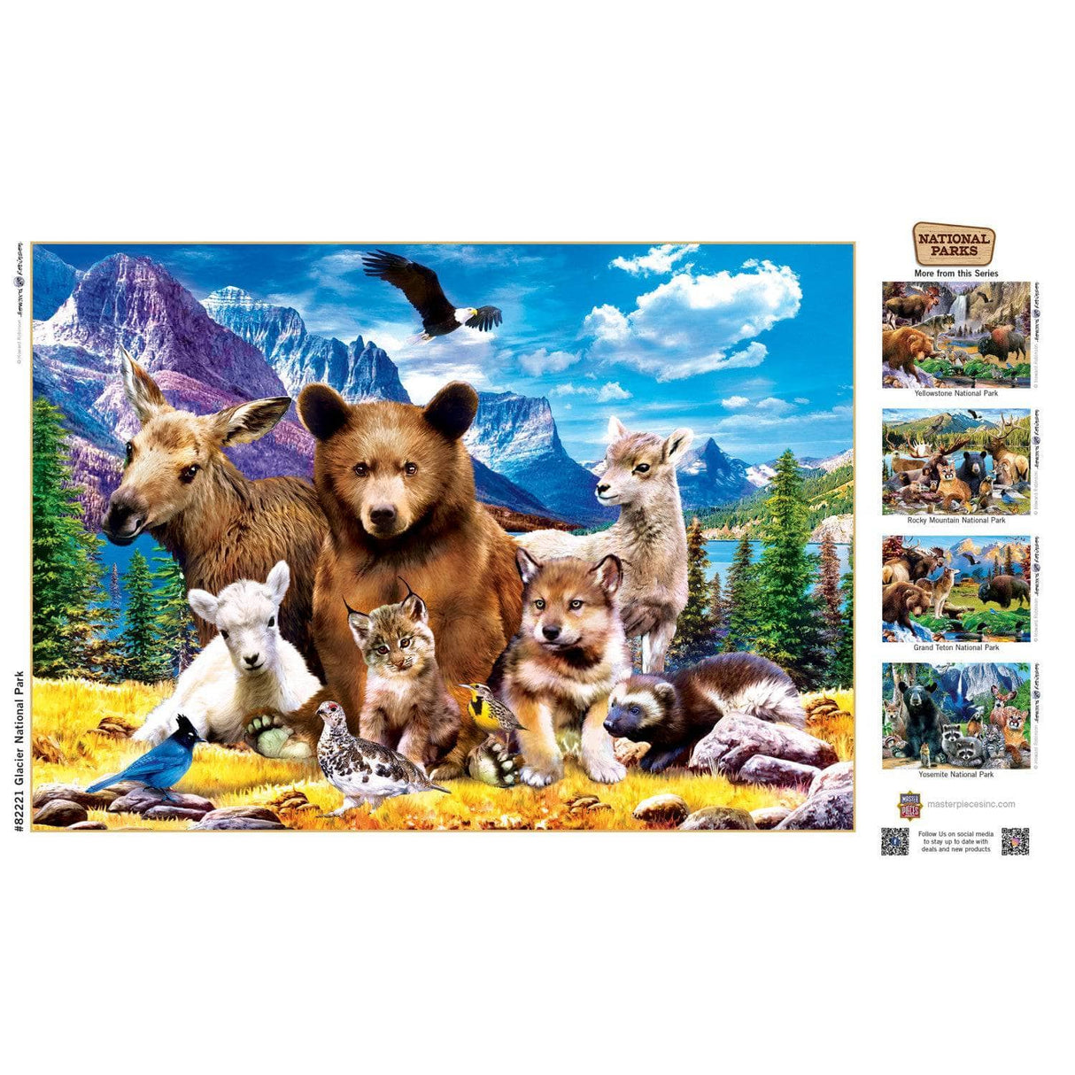 Glacier National Park 500 Piece Jigsaw Puzzle