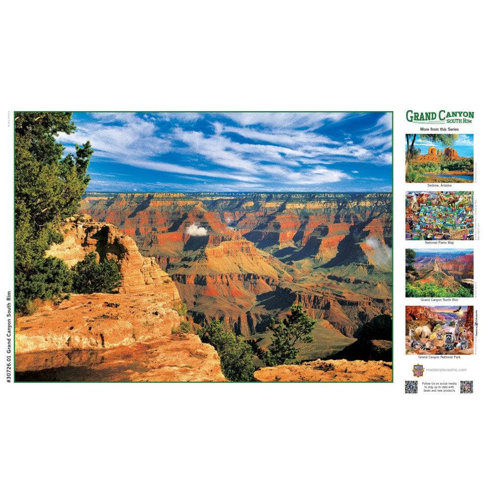 Grand Canyon South Rim 500 Piece Jigsaw Puzzle
