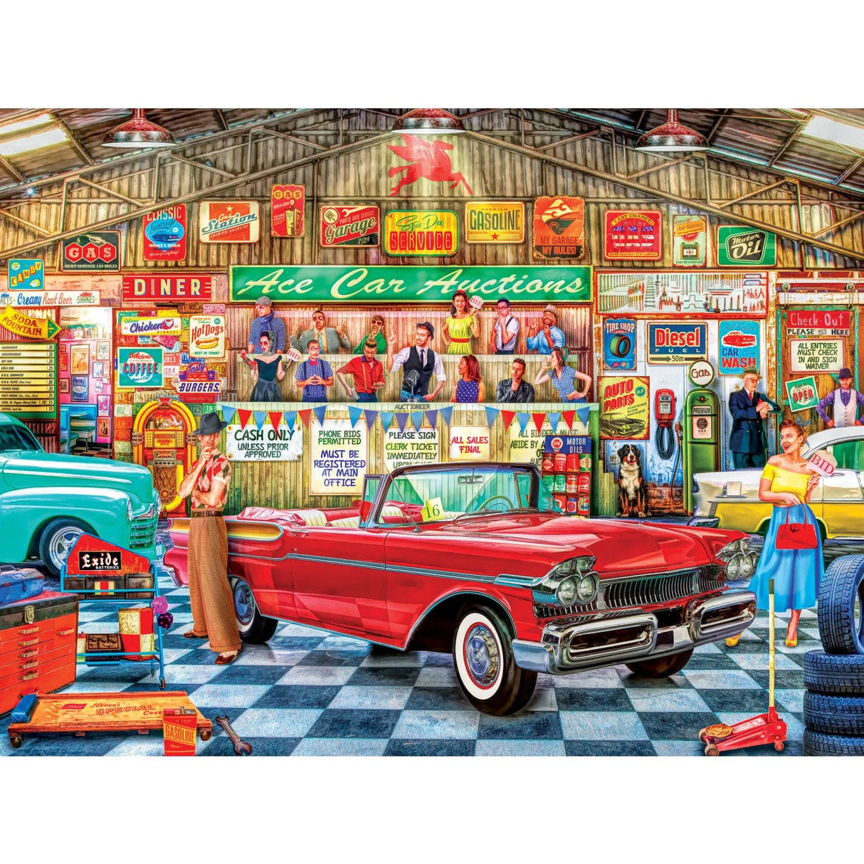 The Auctioneer 750 pc