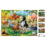 Farm & Country - Down on Maple Lane 1000 Piece Jigsaw Puzzle