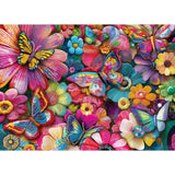 Handcrafted Menagerie - Dance Through Petals 1000 Piece Jigsaw Puzzle