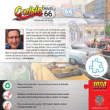 Cruisin' Route 66 - Rockin Rollin on 66 1000 Piece Jigsaw Puzzle