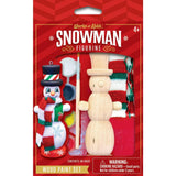 Nutcracker Snowman Ornament Wood Paint Kit