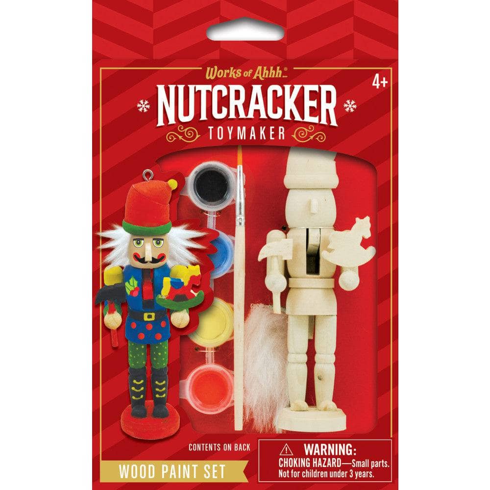 Nutcracker Toymaker Ornament Wood Paint Kit